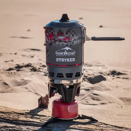 Vista 2 de Camp Chef Mountain Series Stryker, estufa de isobutano, Un solo