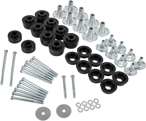 Vista 7 de KF04060BK Kit de buje de montaje de cuerpo para Ford F250 F350 Super Duty 2008-2016 2WD 4WD Montajes de cabina de cuerpo de poliuretano y fundas
