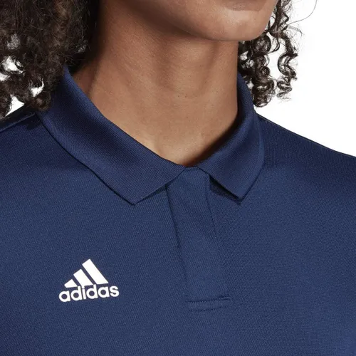 Vista 3 de adidas Camiseta polo Team 19 para mujer, Azul marino-blanco (Team Navy-white)