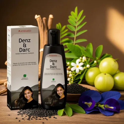 Vista 2 de ATRIMED Denz & Darc Champú Terapéutico Herbal