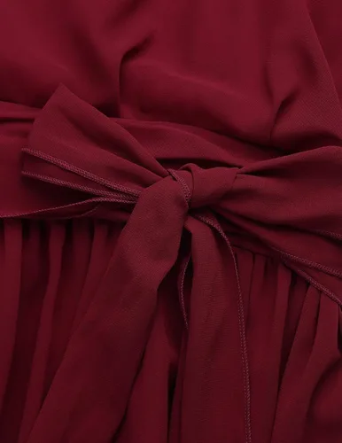 Vista 7 de iiniim - Vestido largo de gasa para mujer