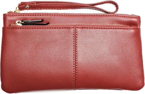 Vista 2 de Funda de cuero para teléfono con pantalla táctil, cartera de mano para mujeres y niñas