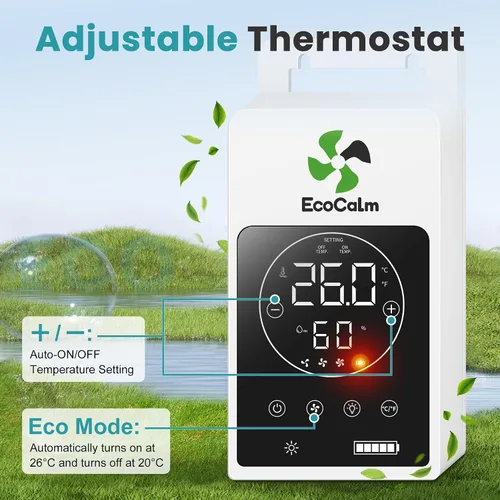 Vista 5 de Luz solar para ventilador de techo de 52 pulgadas para exterior