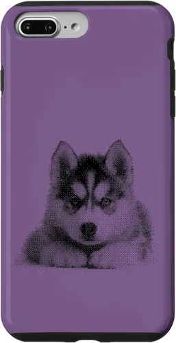 Vista 12 de Chic Husky Puppy for Dog Mom and Paw Parents Case for iPhone 16