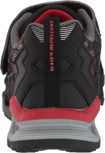Vista 3 de Skechers Unisex-Niño, S Lighs, Niños, Tenis deportivos iluminados, NegroRojo, 13.5 niño