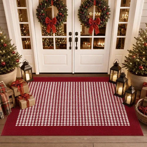Vista 27 de Ileading Tapete para puerta de interior de 24 x 36 pulgadas, absorbente para perros, tapete de bajo perfil para entrada pequeño con respaldo de goma