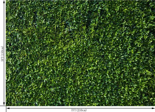 Vista 3 de Fondo de fotografía de hojas verdes, telón de fondo de hierba, pared, vegetación, safari, decoración de fiesta, sesión de fotos, recién nacido, baby