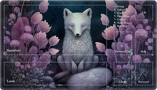 Vista 16 de Alfombra de juego con zonas para juego de cartas MTG, alfombras de juego de mesa, alfombras de juego de mesa de Magic, 61x35.5 cm, alfombra de juego