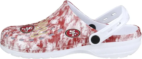 Vista 31 de FOCO NFL Womens NFL Team Logo Cloudie Garden Water Sandals Shoes Slipper Clogs with Strap
