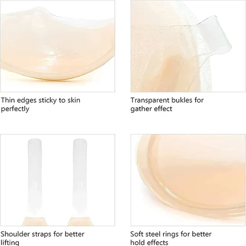Vista 6 de Browsluv Invisible Lift Bra Pro, sujetador adhesivo Browsluv, brasier de elevación para senos caídos, talla grande, autoadhesivo