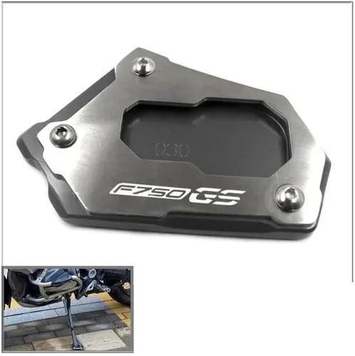 Vista 2 de Almohadilla de soporte para motocicleta, soporte lateral para motocicleta, soporte de extensión para B&MW F850GS F750GS F850GS F850 F750 GS F 750 GS
