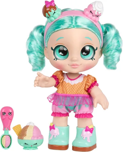 Vista 18 de Kindi Kids Aromática Sisters Pawsome Royal Family - Muñeca de Juego Preescolar de 10": Tiara Sparkles, Baby Kindi de 6.5": Teenie Tiara, y Kindi
