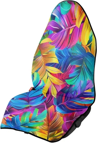 Vista 33 de Fundas de Asiento de Coche con Diseño de Sudadera de Girasol y Bandera Estadounidense para Coche, Camión, SUVs, Protector de Asiento Impermeable