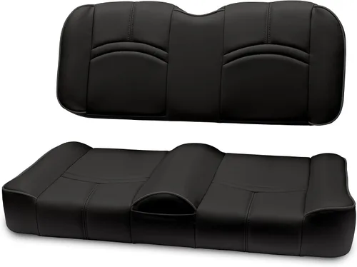 Vista 8 de MODZ® FS1 Custom Golf Cart Asiento Delantero para Yamaha Drive2 - [2017-Up] - [Añadir $40] - Base Negra - Patrón Cobra