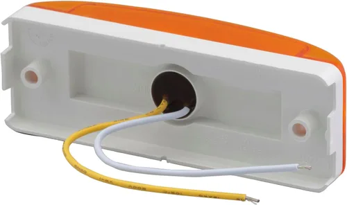 Vista 2 de Grote G2103 Hi Count Turtleback II Luz de marcador de liquidación LED - Ámbar