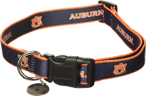 Vista 24 de Collar de perro de NCAA. PREMIUM cuello ajustable Collar de perros – Fútbol/Baloncesto para perros & gatos. Durable Collar de mascota de deportes