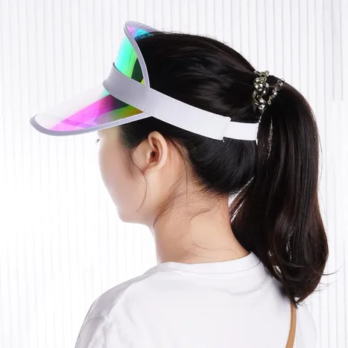Vista 5 de Jmkcoz Paquete de 6 sombreros de visera para el sol, deportes, playa, tenis, golf, sombreros para mujeres y hombres