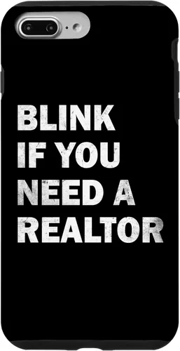 Vista 12 de Blink If You Need A Realtor Real Estate Agent Dad Men Women Case for iPhone 17