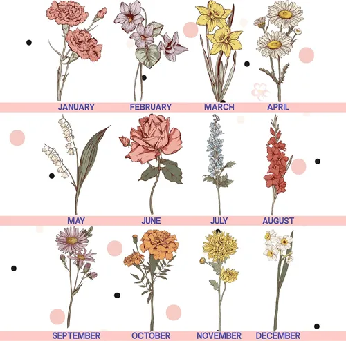 Vista 2 de Funda de almohada lumbar personalizada para el día de la madre Flores coloreadas jardín de la abuela