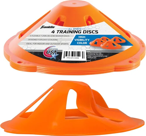 Vista 9 de FRANKLIN SPORTS INDUSTRIA 4PK 10' Flex Marcador Cono Fútbol Accesorios