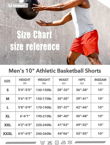 Vista 7 de NORTHYARD Pantalones cortos deportivos de baloncesto para hombre, de 5, 7, 10 pulgadas, para entrenamiento, gimnasio, secado rápido, pantalones