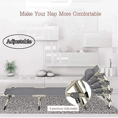 Vista 6 de Tumbonas para el sol, silla de ocio transpirable plegable, silla reclinable, de gravedad cero, asiento resistente y ajustable para jardín, balcón