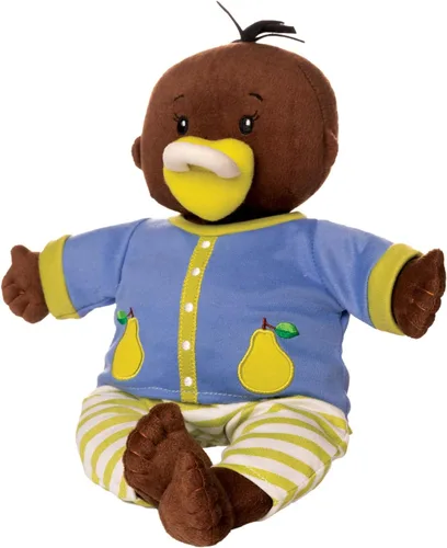 Vista 4 de Manhattan Toy Baby Stella - Muñeca de bebé marrón suave de 15 pulgadas Soft, First Doll
