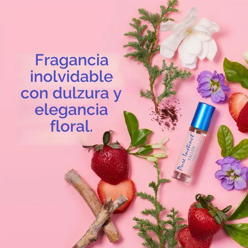 Vista 4 de Pure Instinct FALLEN Roll-On The Original - Perfume de aceite corporal con infusión de feromonas EDP, para ella, listo para la TSA, 0.34 onzas