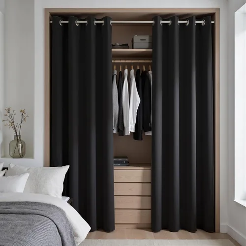 Vista 221 de KOUFALL Cortinas de Baño Aqua para Ventana, Juego de 2 Paneles Decoración Costera Cortinas Cortas Opacas para Ventana Pequeña de Cocina Puerta