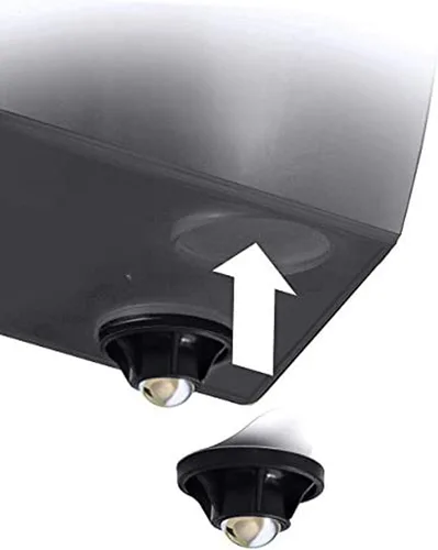 Vista 7 de Prosper Plast DURS125-S433 Urbi - Maceta cuadrada (5.0 x 5.0 x 7.9 in), color gris