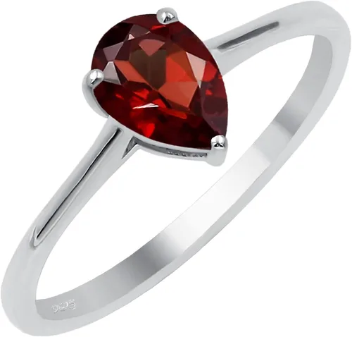 Vista 5 de Anillos de plata de ley 925 con piedras preciosas para mujer, anillo Amatista