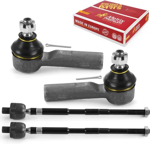 Vista 87 de Metrix Premium Chassis Parts - Kit de 4 piezas de extremos de barra de acoplamiento frontal exterior e interior compatible con Nissan Pathfinder