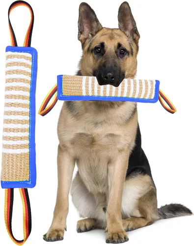 Vista 15 de Clysoru Juguete de yute resistente para perros