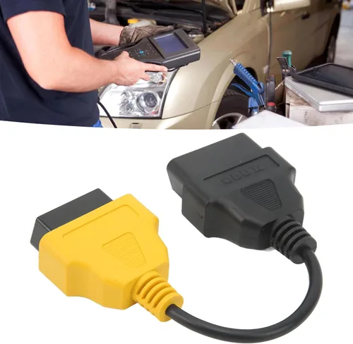 Vista 4 de Cable de diagnóstico OBD2, ABS OBD2 escáner Cable Conector de herramienta de escaneo Adaptador de herramienta de escaneo de acceso al sistema CAN