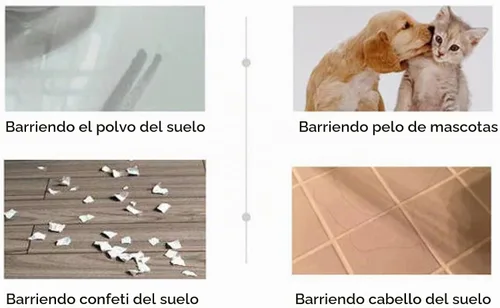 Vista 8 de Ejoyous Aspiradora robótica, aspiradora robótica de carga USB, mini robot de barrido inteligente para suelos de madera, azulejos, alfombras, suelos