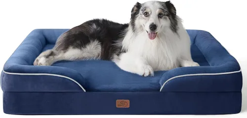Vista 80 de Bedsure - Cama para gatos de interior, sofá cama lavable para perros muy pequeños, espuma de soporte con funda extraíble y lavable, forro Gris