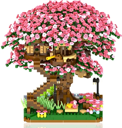 Vista 8 de Bibilock Cute Parrot - Juego de bloques de construcción de microbloques de construcción, 12 piezas de mini ladrillos de la serie de pájaros