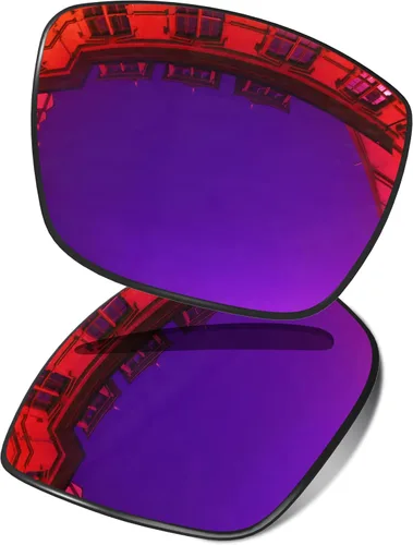 Vista 6 de Lentes de repuesto para gafas de sol Oakley Eyepatch 2 - Múltiples opciones Abrigo de espejo negro polarizado