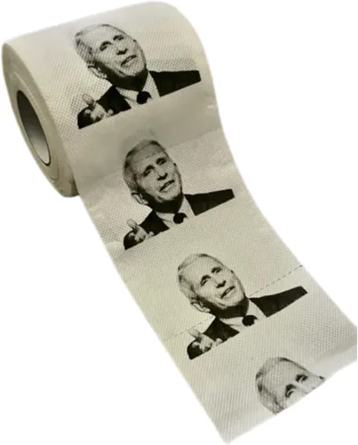 Vista 8 de Anthony Fauci - Rollo de papel higiénico Divertido regalo político de broma del Dr. Fauci para demócratas y republicanos que se oponen a Fauci