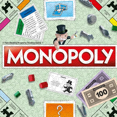Vista 6 de Atlantic City Monopoly - Rompecabezas de 1000 piezas