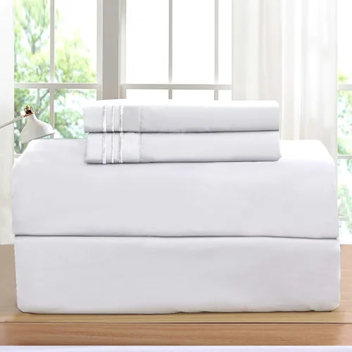 Vista 18 de Elegant Comfort Juego de sábanas de lujo en Amazon 1500 Premier resistente a las arrugas, la decoloración y las manchas, juego de sábanas de 4