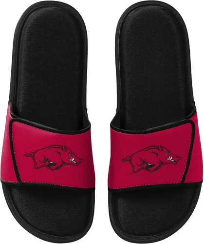 Vista 217 de FOCO Sandalias deportivas de espuma para ducha con logotipo de equipo universitario de la NCAA para hombre