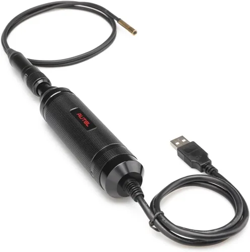Vista 10 de Autel Cámara de inspección MV105S, sonda ultrafina de 0.2 in, boroscopio gran angular de 90°, cámara endoscopio USB impermeable IP67 con luces LED