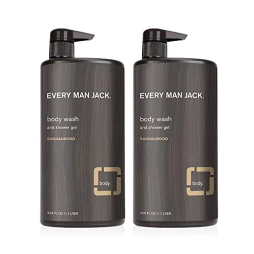 Vista 3 de Every Man Jack Body Wash, madera de cedro 33.8 onzas