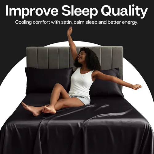 Vista 5 de MR&HM - Funda de almohada de satén