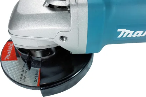 Vista 6 de Makita Paquete de 5 muelas abrasivas de 4.5 pulgadas para amoladoras - Rectificado agresivo para metal - 4-1/2 x 1/4 x 7/8 pulgadas