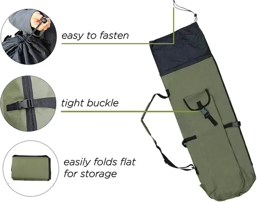 Vista 5 de Funda organizadora para cañas de pescar