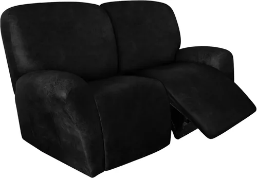 Vista 49 de ANARACHON Fundas para Sillas Reclinables Tipo Cuero, 4 Piezas Funda para Sillón Reclinable Lazy Boy, Protector de Muebles - Funda Suave Lavable