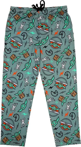 Vista 4 de Bioworld The Mandalorian Grogu This Is The Way - Juego de dormir para hombre