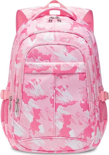 Vista 24 de BLUEFAIRY - Mochilas para niños y niñas, escuela primaria, jardín de niños